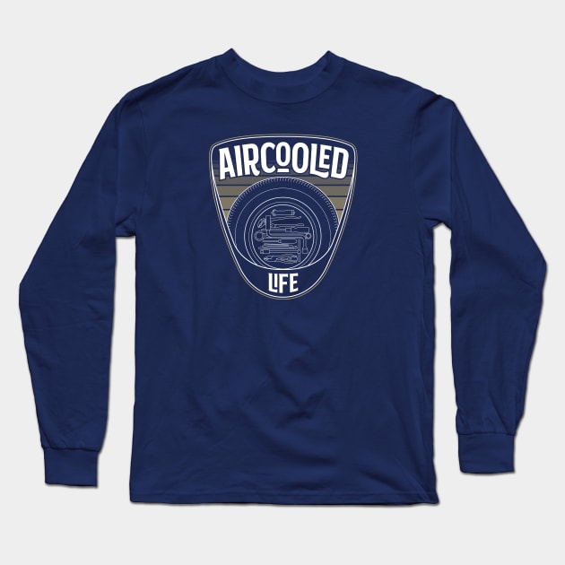 Spare wheel tool kit - Aircooled Life Classic Car Culture Long Sleeve T-Shirt by Aircooled Life